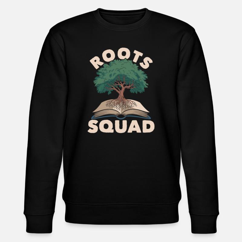 Genealogist Kader - Stanley/Stella CHANGER Unisex Organic Sweatshirt - black