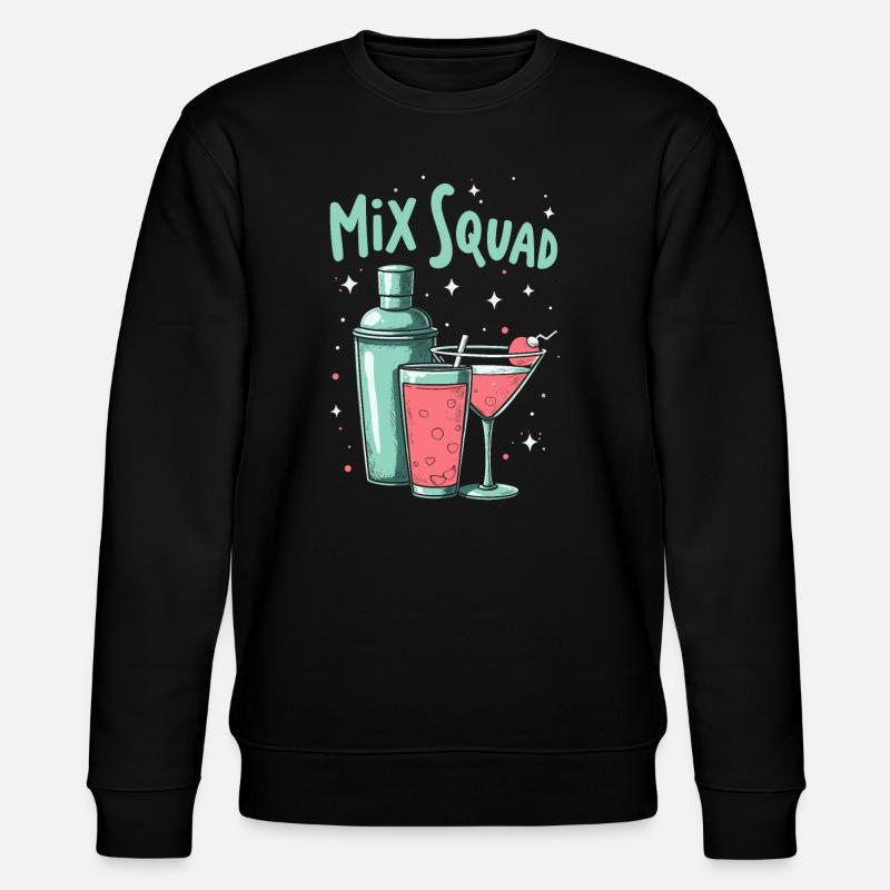 Bartender Bartender Squad - Sweat bio CHANGER Stanley/Stella Unisexe - noir