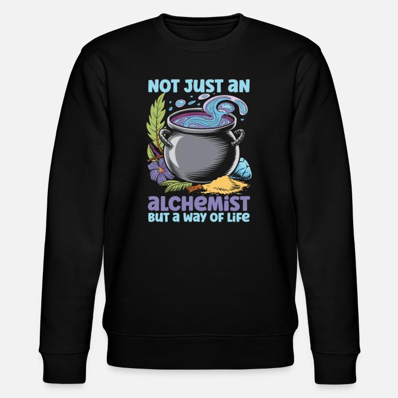 Alchimist - Stanley/Stella Unisex Bio-Sweatshirt CHANGER - Schwarz