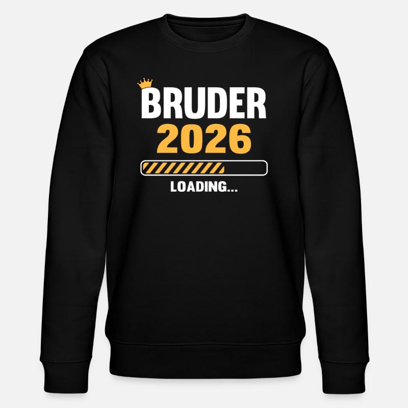 Bruder 2026 Loading - Stanley/Stella Unisex Bio-Sweatshirt CHANGER  - Schwarz