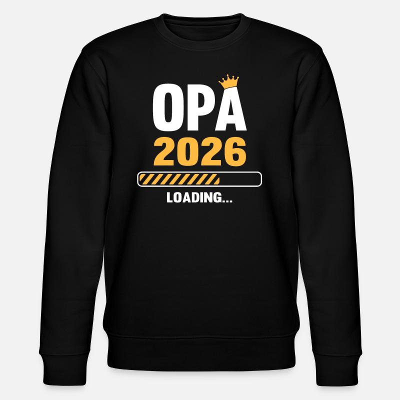 Opa 2026 Loading - Stanley/Stella Unisex Bio-Sweatshirt CHANGER  - Schwarz