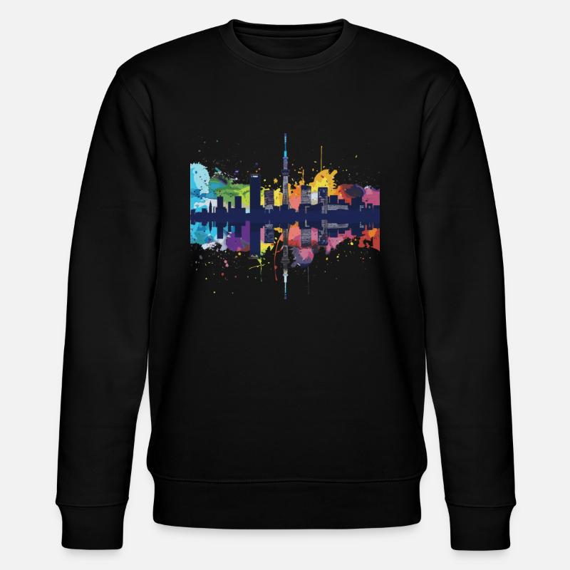 Kasugai - Stanley/Stella Unisex Bio-Sweatshirt CHANGER - Schwarz