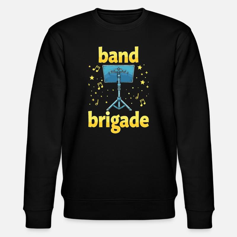 Banddirektor Team - Stanley/Stella Unisex Bio-Sweatshirt CHANGER  - Schwarz
