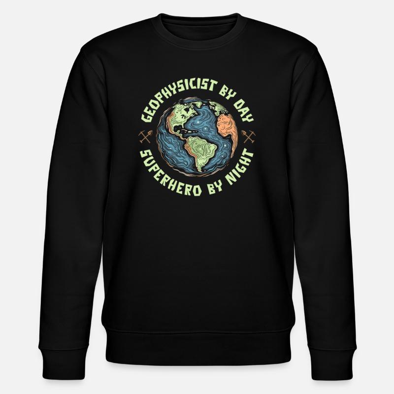 Geophysiker - Stanley/Stella Unisex Bio-Sweatshirt CHANGER  - Schwarz