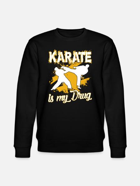 Karate Is My Drug - Stanley/Stella CHANGER Unisex Organic Sweatshirt - black