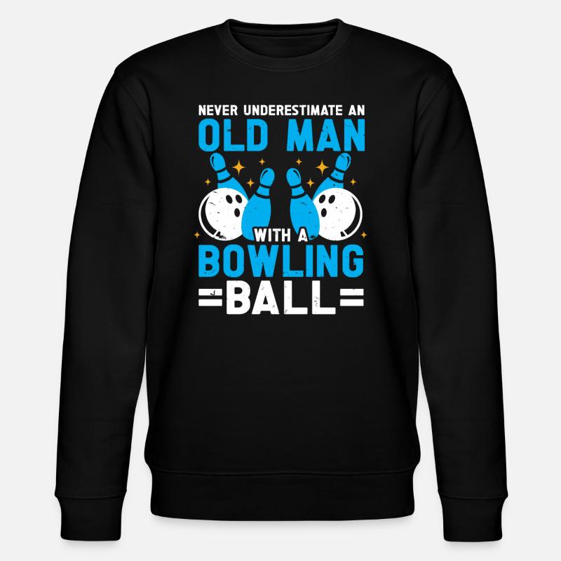 Boule de bowling Bowler - Sweat bio CHANGER Stanley/Stella Unisexe - noir