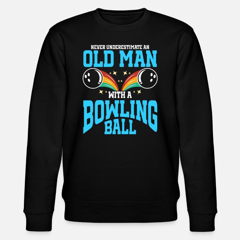 Boule de bowling Bowler - Sweat bio CHANGER Stanley/Stella Unisexe - noir