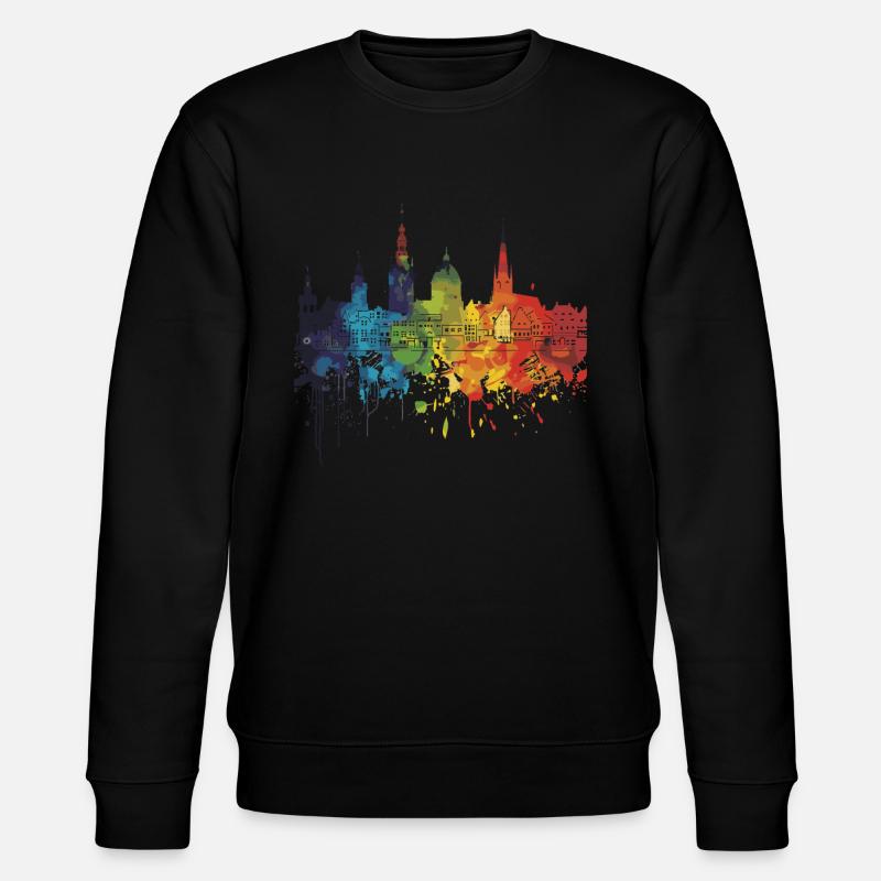 Sittard-Geleen - Stanley/Stella Unisex Bio-Sweatshirt CHANGER - Schwarz