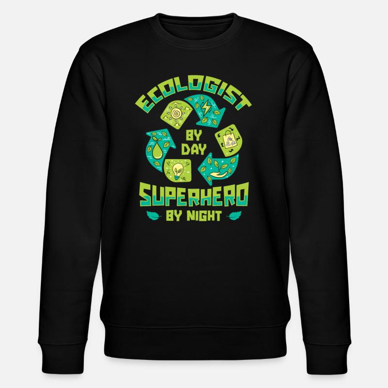 Écologiste - Sweat bio CHANGER Stanley/Stella Unisexe - noir