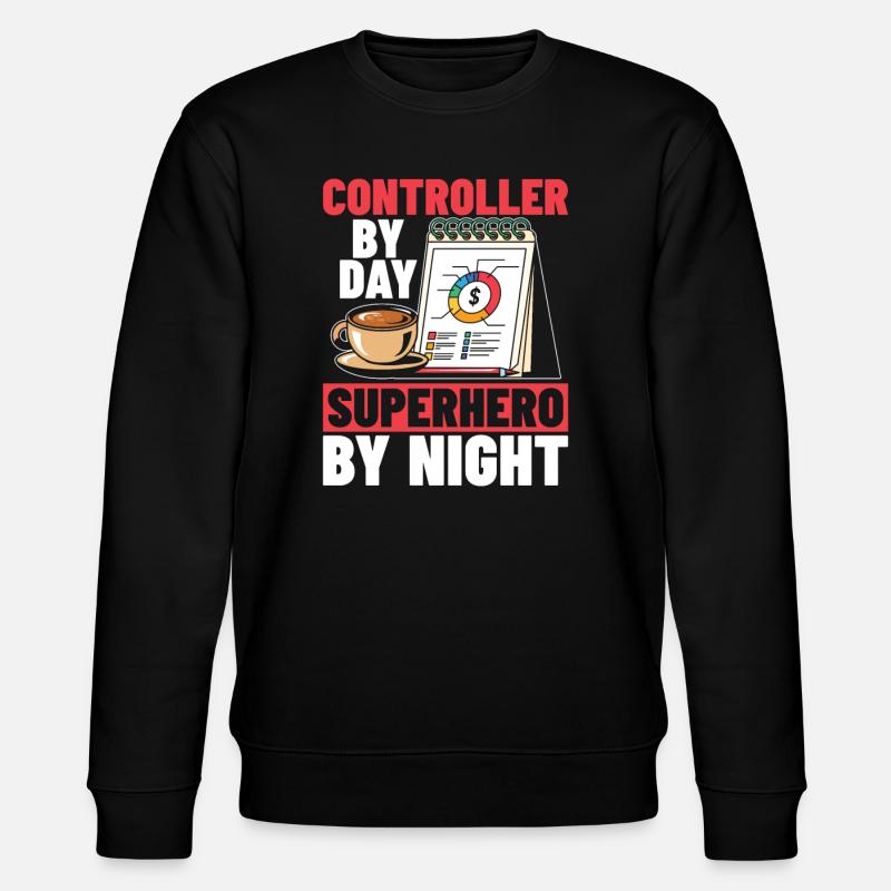 Controller - Stanley/Stella CHANGER Unisex Organic Sweatshirt - black