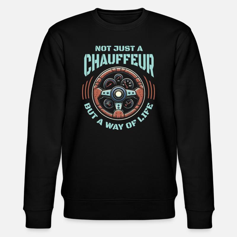 Chauffeur - Stanley/Stella Unisex Bio-Sweatshirt CHANGER  - Schwarz