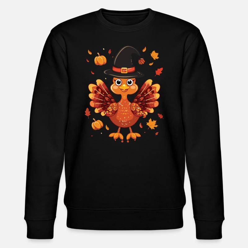 Grateful Gobble Wobble Thanksgiving - Sweat bio CHANGER Stanley/Stella Unisexe - noir