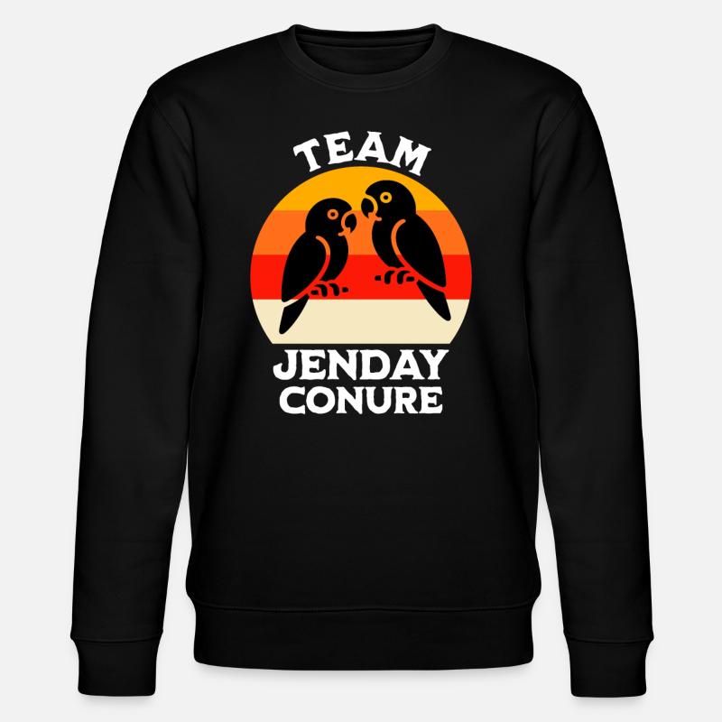 Équipe Perruche à tête jaune - Sweat bio CHANGER Stanley/Stella Unisexe - noir