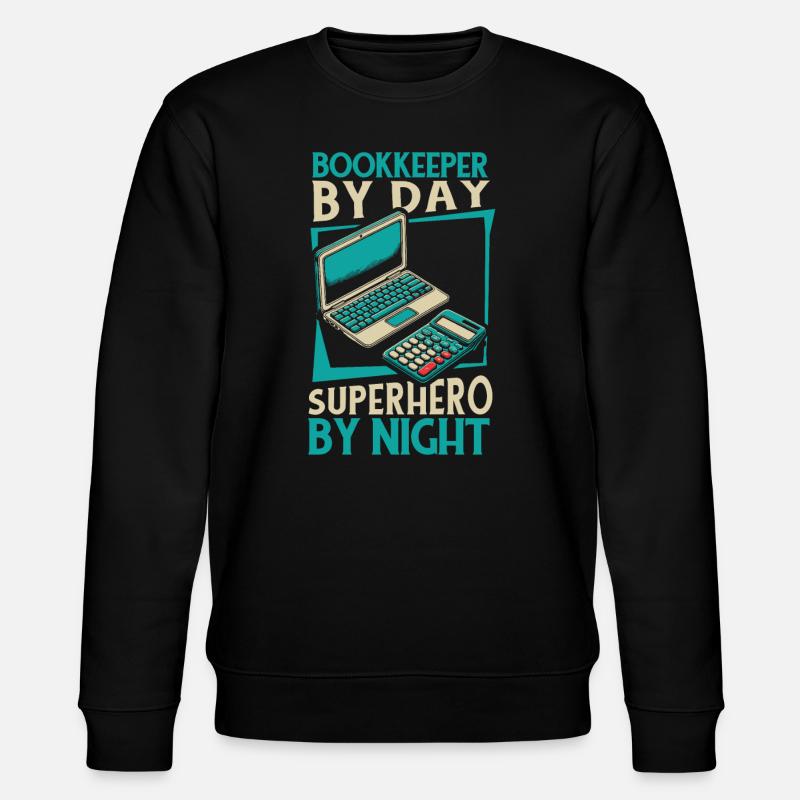 Comptable - Sweat bio CHANGER Stanley/Stella Unisexe - noir