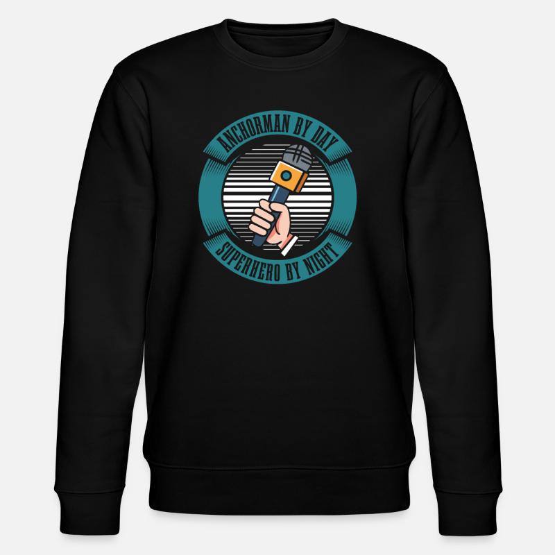 Presenter - Stanley/Stella CHANGER Unisex Organic Sweatshirt - black