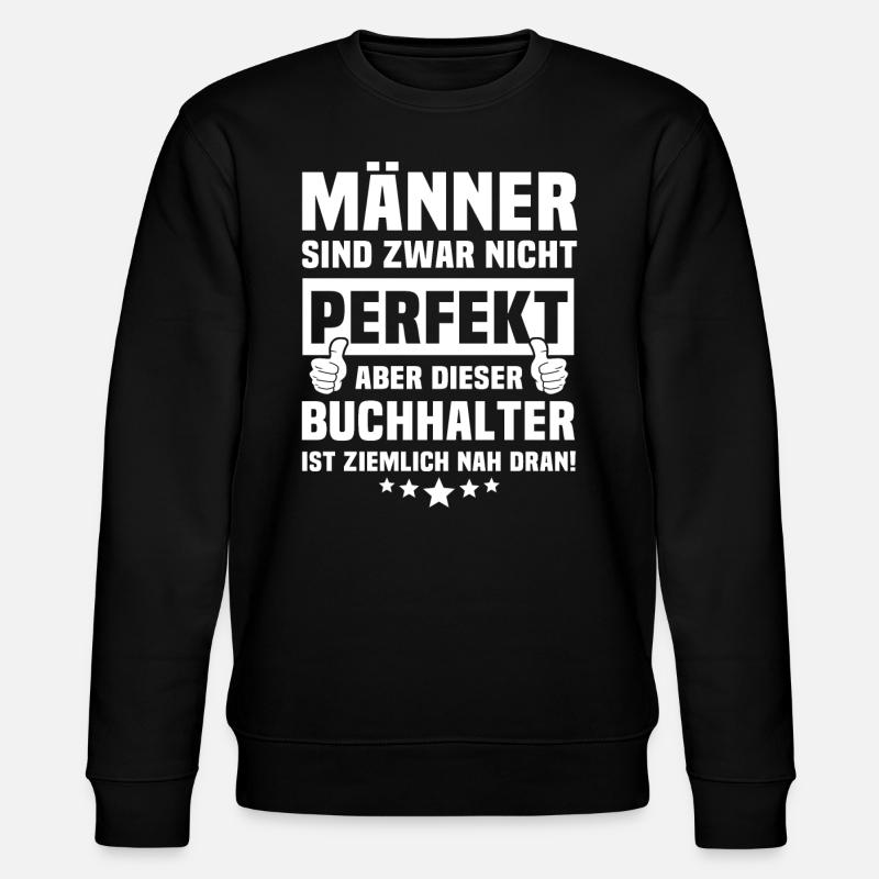 Comptable - Sweat bio CHANGER Stanley/Stella Unisexe - noir