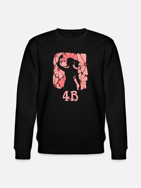 4B Movement Feminism Korean Strong Women - Stanley/Stella CHANGER Unisex Organic Sweatshirt - black