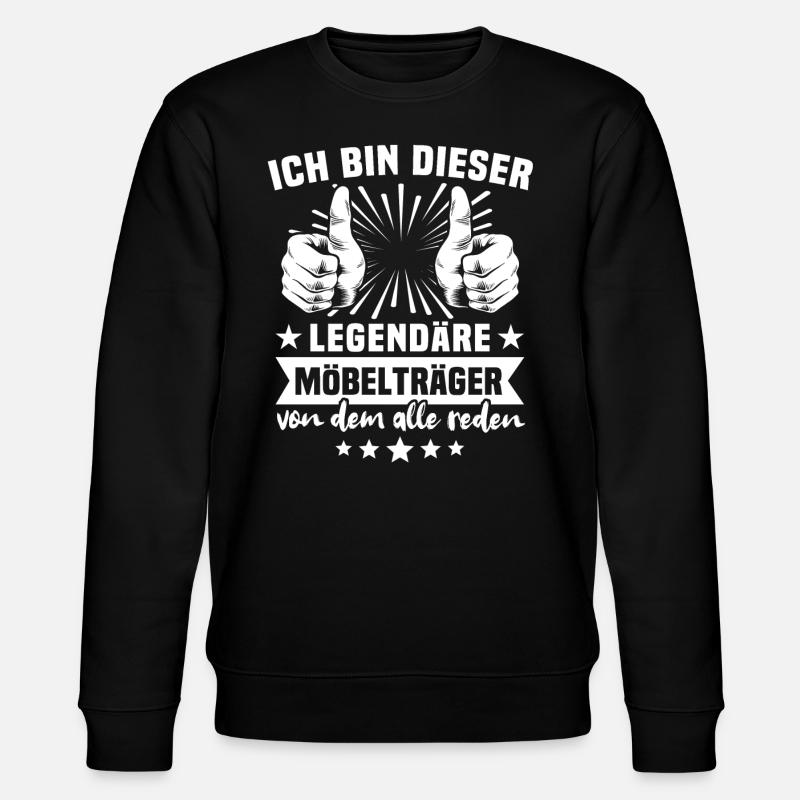 Porte-meubles Legend - Sweat bio CHANGER Stanley/Stella Unisexe - noir