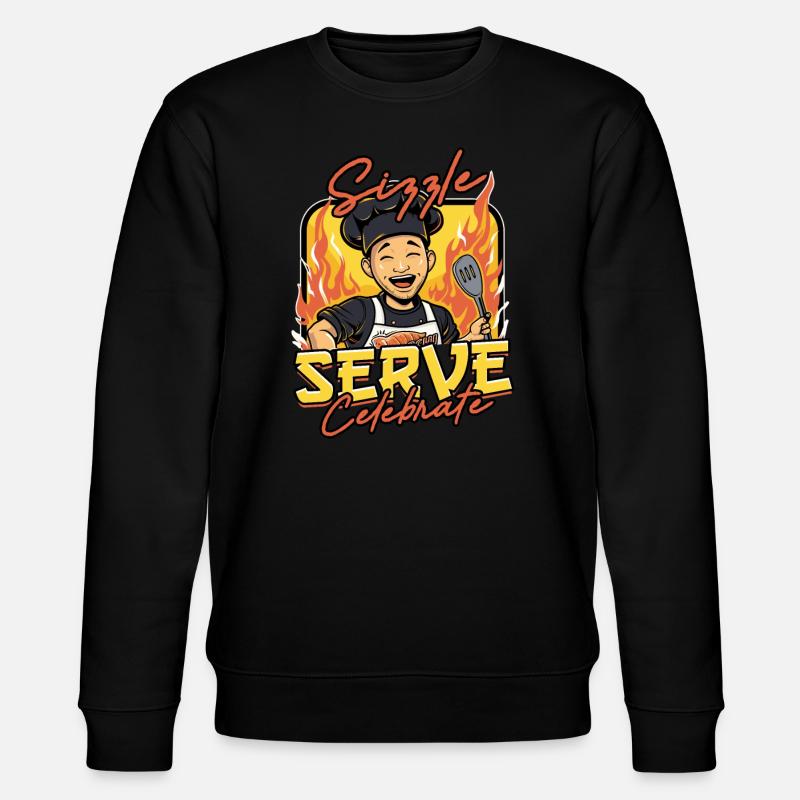 Hibachi Grésiller Servir Célébrer - Sweat bio CHANGER Stanley/Stella Unisexe - noir