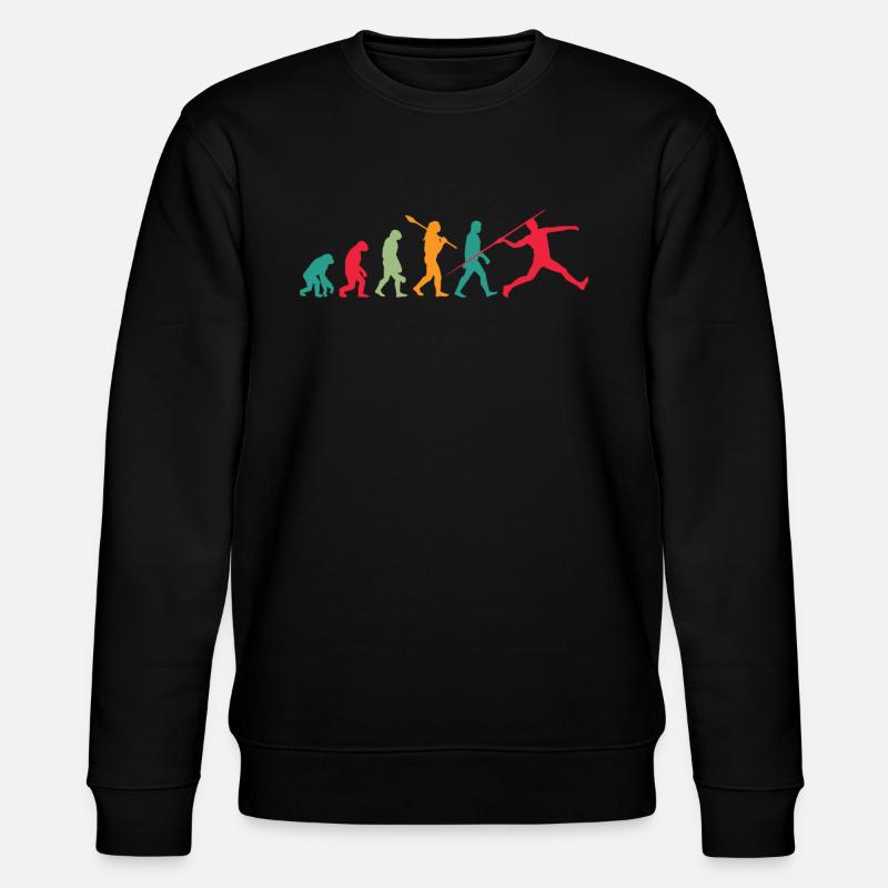 Lancer du javelot Evolution - Sweat bio CHANGER Stanley/Stella Unisexe - noir