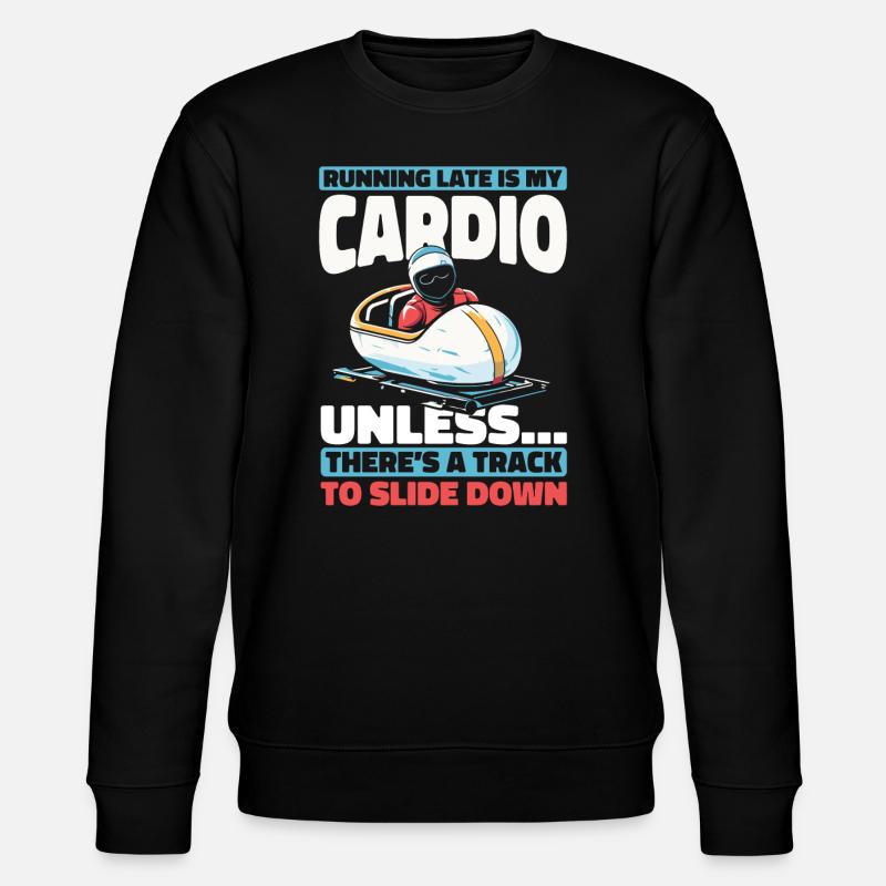 Bobsledding - Stanley/Stella CHANGER Unisex Organic Sweatshirt - black