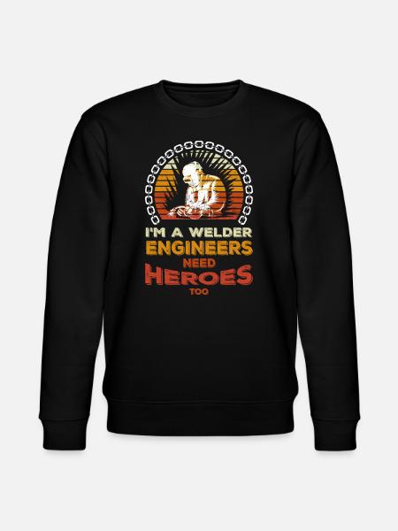 Schweißer Metallbauer Schweisser Schweißen - Stanley/Stella Unisex Bio-Sweatshirt CHANGER - Schwarz