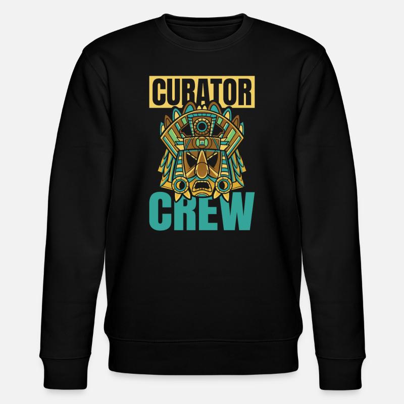 Curator Team - Stanley/Stella CHANGER Unisex Organic Sweatshirt - black
