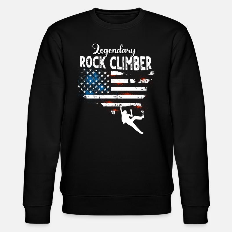 Grimpeurs US - Sweat bio CHANGER Stanley/Stella Unisexe - noir