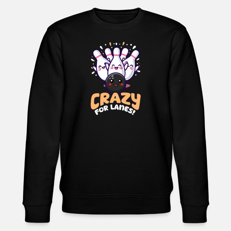 Bowling fou de pistes ! - Sweat bio CHANGER Stanley/Stella Unisexe - noir