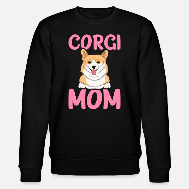Maman Corgi - Sweat bio CHANGER Stanley/Stella Unisexe - noir