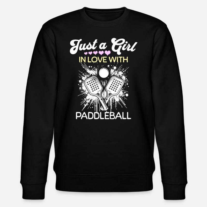 Paddleball Filles - Sweat bio CHANGER Stanley/Stella Unisexe - noir
