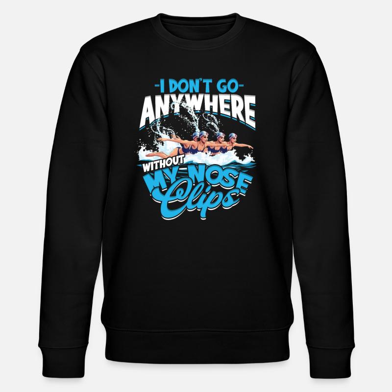 Nageuses synchronisées - Sweat bio CHANGER Stanley/Stella Unisexe - noir
