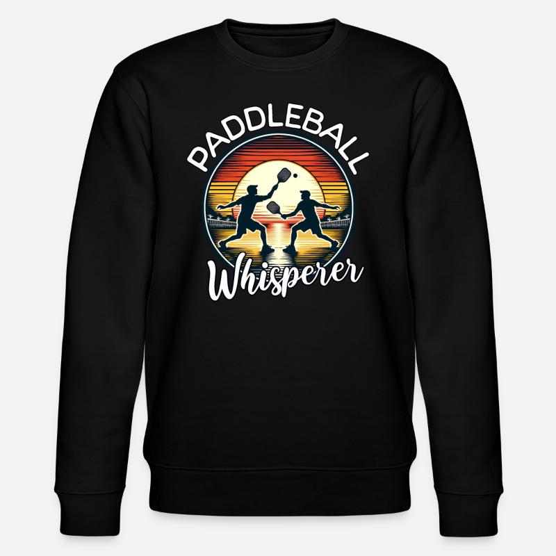 Chuchoteur de paddleball - Sweat bio CHANGER Stanley/Stella Unisexe - noir