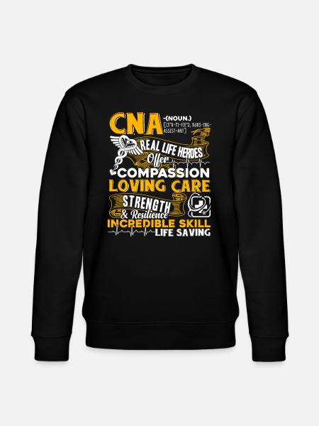 CNA Proud CNA - Stanley/Stella CHANGER Unisex Organic Sweatshirt - black