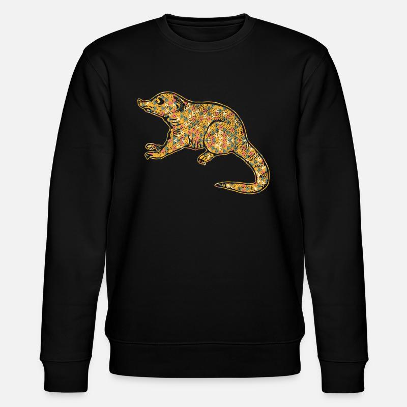 Coati Geometric - Stanley/Stella CHANGER Unisex Organic Sweatshirt - black