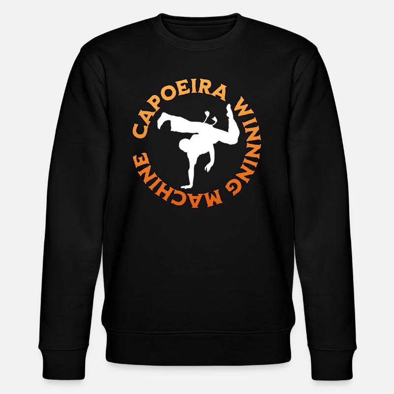 Capoeira Gewinner - Stanley/Stella Unisex Bio-Sweatshirt CHANGER  - Schwarz