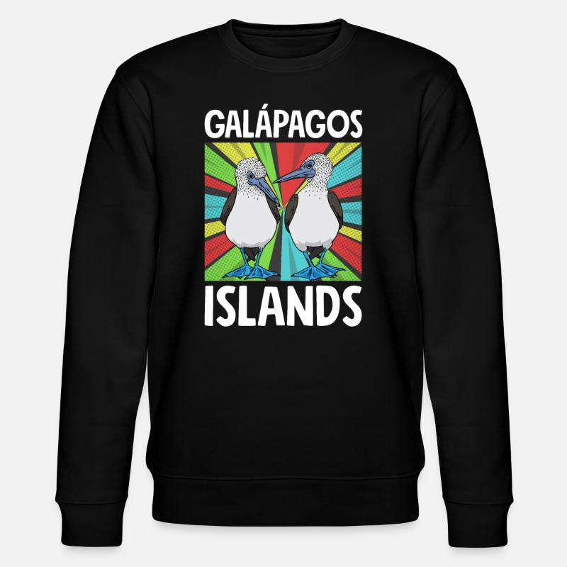 Galapagos Islands - Stanley/Stella Unisex Bio-Sweatshirt CHANGER  - Schwarz