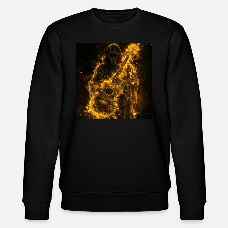 Ukulele - Stanley/Stella Unisex Bio-Sweatshirt CHANGER  - Schwarz
