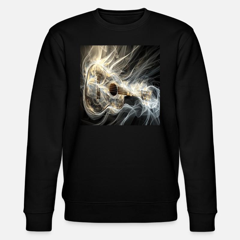 Ukulele - Stanley/Stella Unisex Bio-Sweatshirt CHANGER  - Schwarz