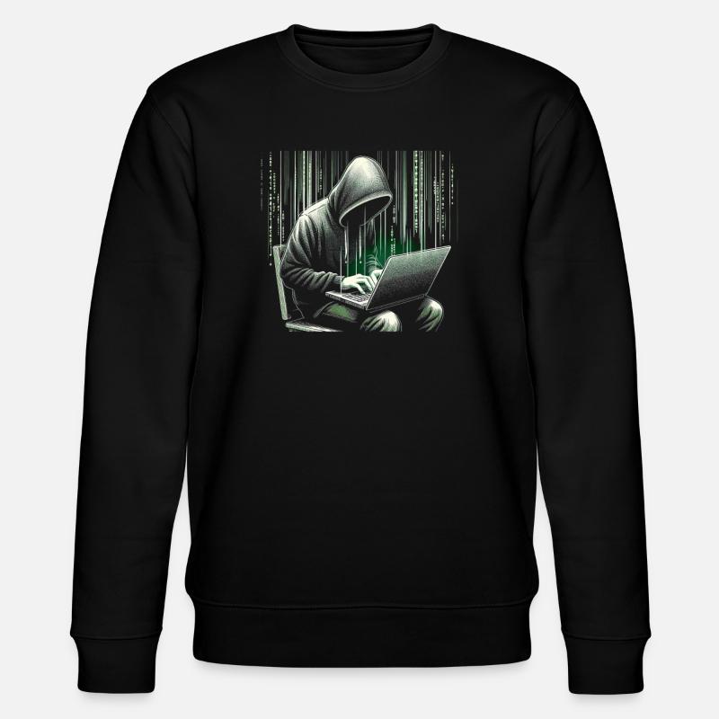 Programmer Programming Computer Science - Stanley/Stella CHANGER Unisex Organic Sweatshirt - black