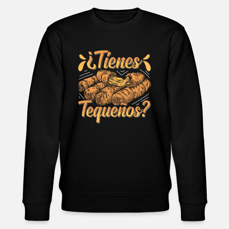 Tequenos venezolanisch - Stanley/Stella Unisex Bio-Sweatshirt CHANGER  - Schwarz