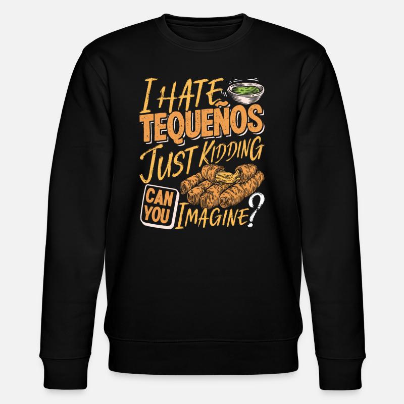 Tequenos venezolanisch - Stanley/Stella Unisex Bio-Sweatshirt CHANGER  - Schwarz