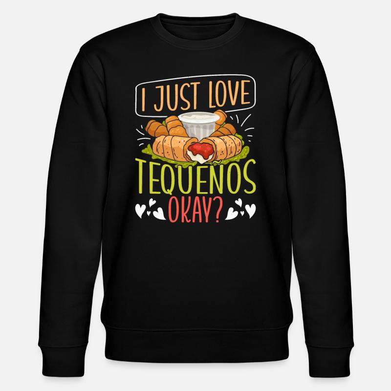 Tequenos venezolanisch - Stanley/Stella Unisex Bio-Sweatshirt CHANGER  - Schwarz