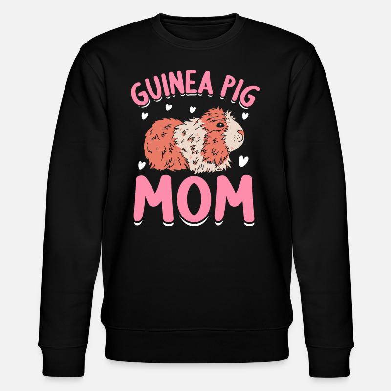 Maman cochon d’Inde - Sweat bio CHANGER Stanley/Stella Unisexe - noir