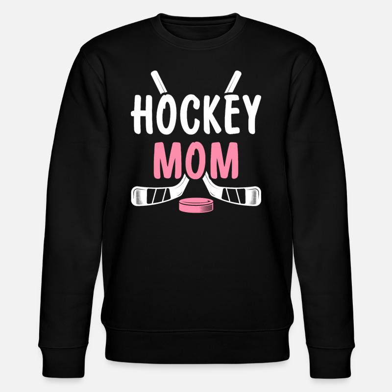 Hockey Maman Joueuse Maman - Sweat bio CHANGER Stanley/Stella Unisexe - noir