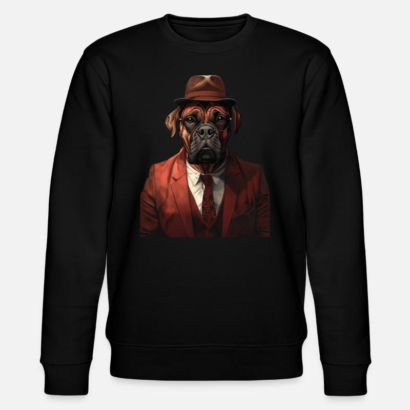 Bullmastiff - Stanley/Stella Unisex Bio-Sweatshirt CHANGER - Schwarz