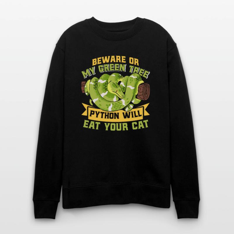 Python arborescent vert Sweat bio CHANGER Stanley/Stella Unisexe