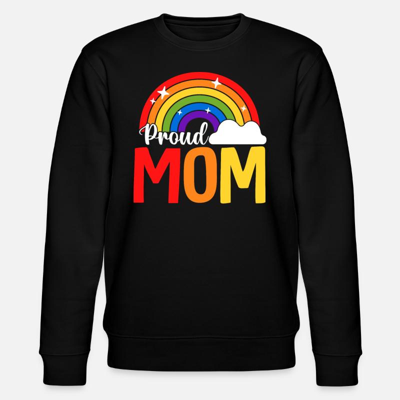 LGBTQ-Mutter Stolze Mutter - Stanley/Stella Unisex Bio-Sweatshirt CHANGER  - Schwarz
