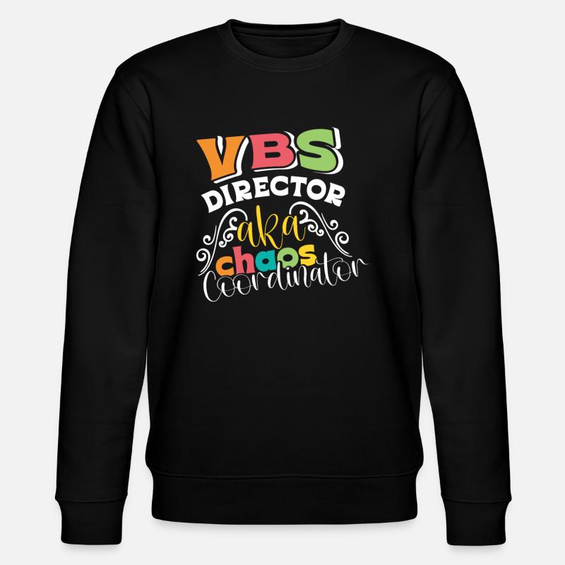 École biblique de vacances, VBS - Sweat bio CHANGER Stanley/Stella Unisexe - noir