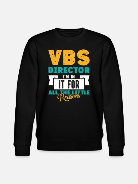 Vacation Bible School, VBS - Stanley/Stella CHANGER Unisex Organic Sweatshirt - black